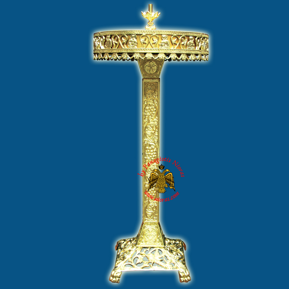 Orthodox Church Candelabrum Aluminum for Candles D:50x120cm